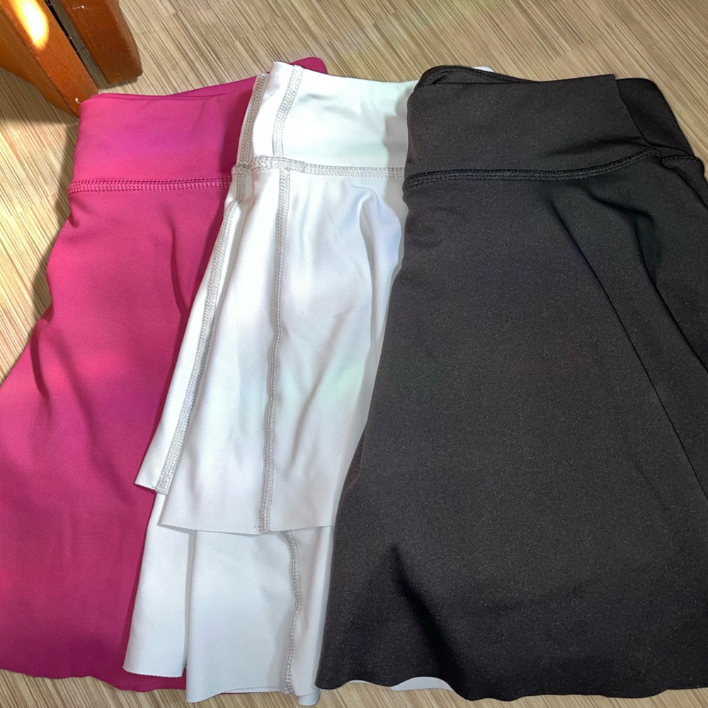 Essentials Pink, Black, and Pearl Skort Bundle